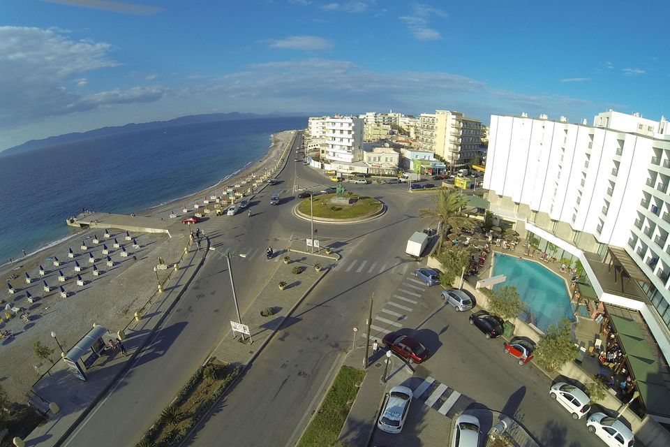 Blue Sky City Beach Rhodos
