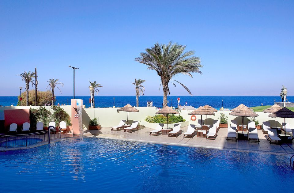 Blue Sky City Beach Rhodos