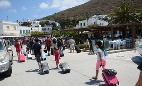 Eilandhoppen Amorgos Naxos Santorini