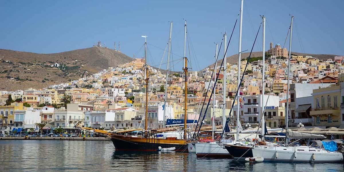 Eilandhoppen Andros Tinos Syros