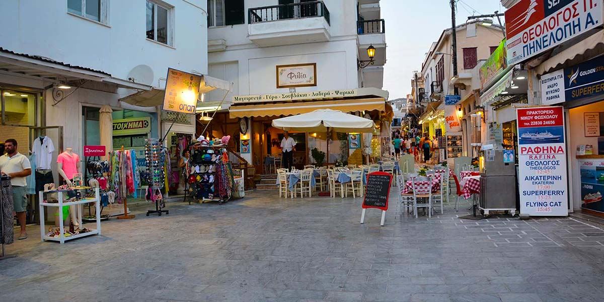 Eilandhoppen Andros Tinos Syros