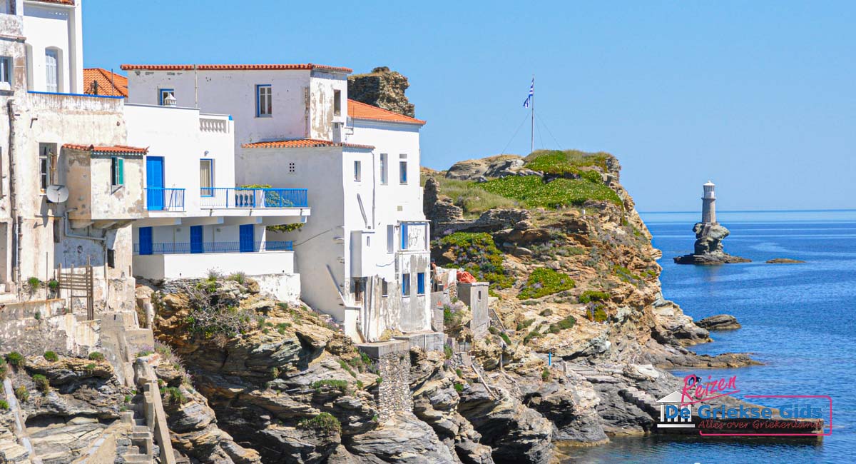 Eilandhoppen  Andros Tinos