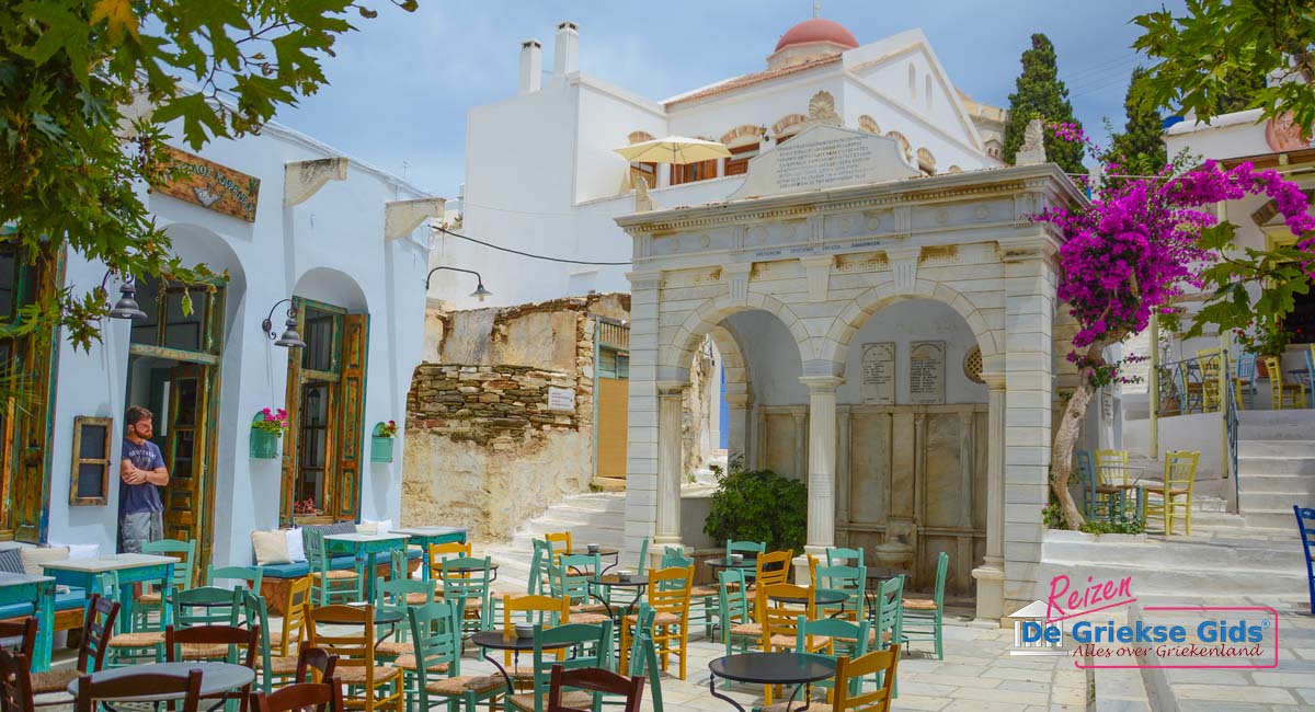 Eilandhoppen  Andros Tinos