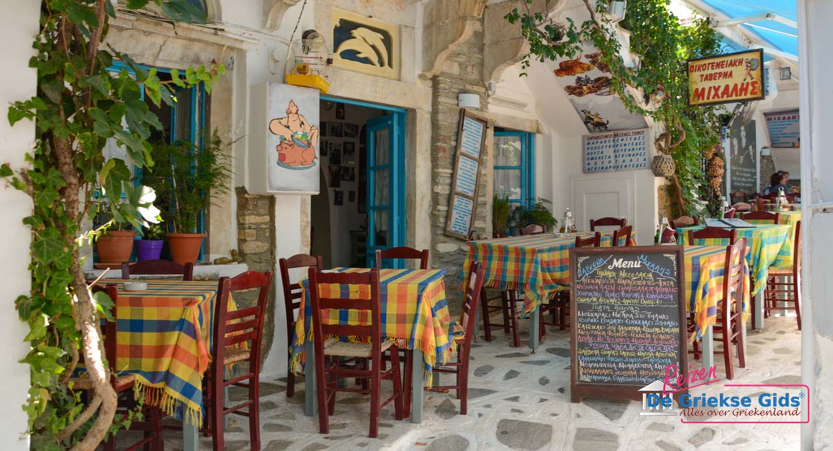 Eilandhoppen  Andros Tinos