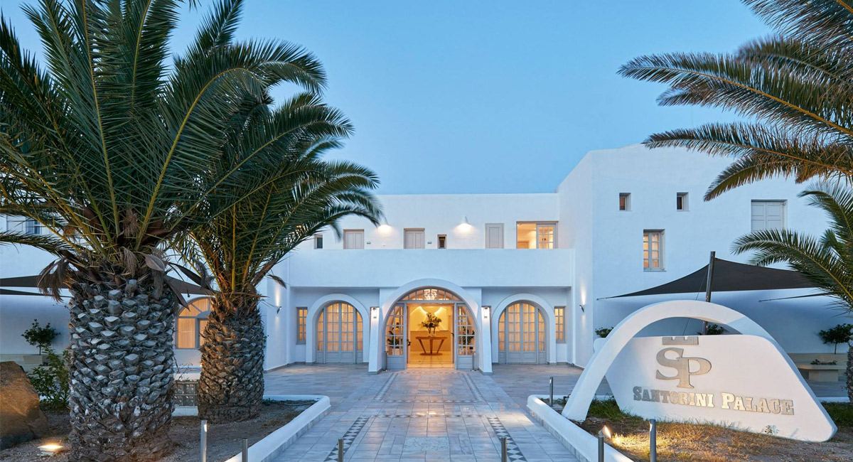 Santorini palace