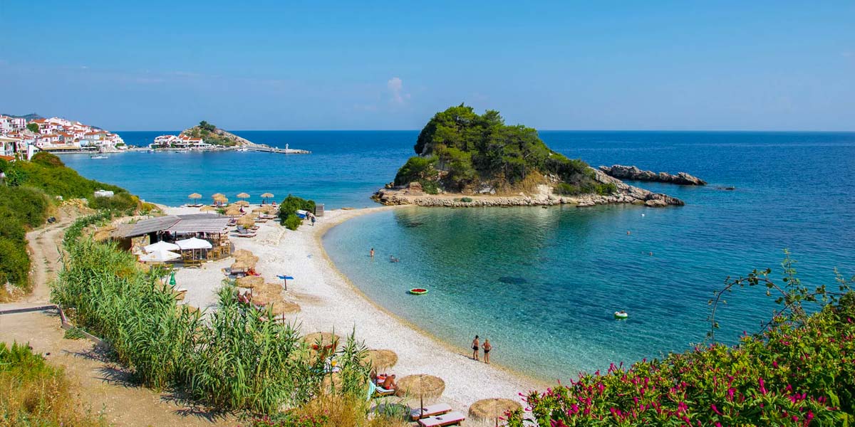 Sunrise Beach Kokkari Samos
