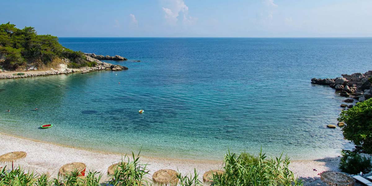 Sunrise Beach Kokkari Samos